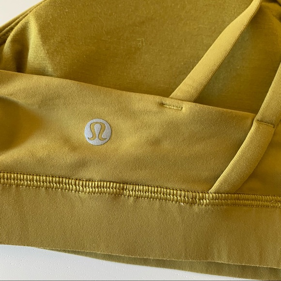 Lululemon Grape Leaf High Neck Energy Bra Size 6 - Picture 4 of 5